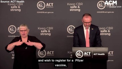 Download Video: Canberra records 16 new COVID cases on Monday - Andrew Barr Press Conference | August 23, 2021, Canberra Times