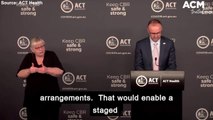 ACT records 21 new cases, reaches 60% vaccination on Friday - Andrew Barr COVID-19 Press Conference | August 27, 2021, Canberra Times