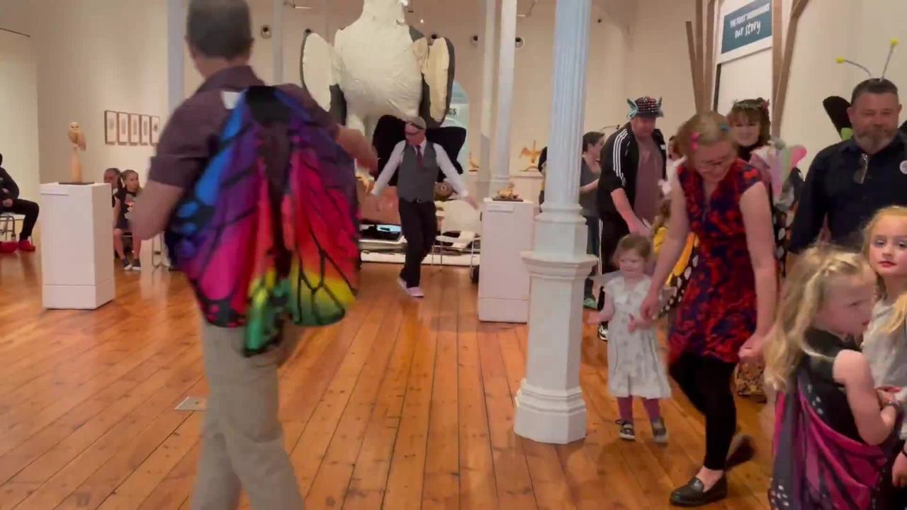 The Children's Butterfly Parade at QVMAG, Royal Park - November 2021 - The Examiner