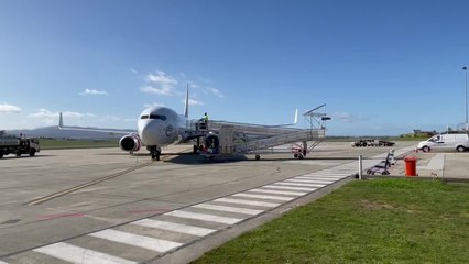 Adelaide to Launceston Virgin flight touches down for the first time - September 2021 - The Examiner