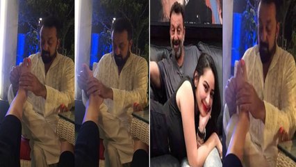 Sanjay Dutt की पत्नी ने share कर दिया प्राइवेट पलों का Video, ऐसा काम करते दिखे Actor | FilmiBeat
