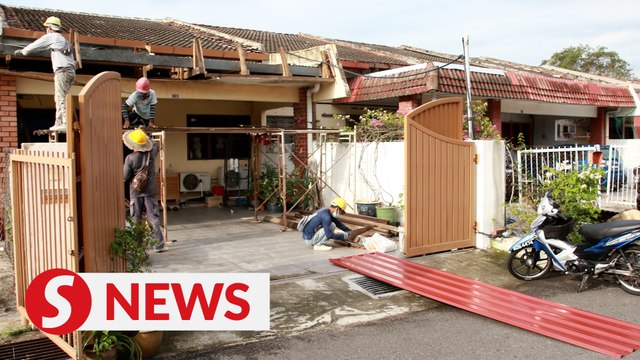 Houses damaged by landspout being fixed, says Ipoh mayor