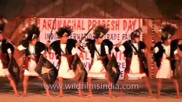 Adi Minyong Tapu war dance from Arunachal Pradesh