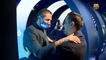 Así fue el encuentro de Xavi y Vicente Moreno / FCB