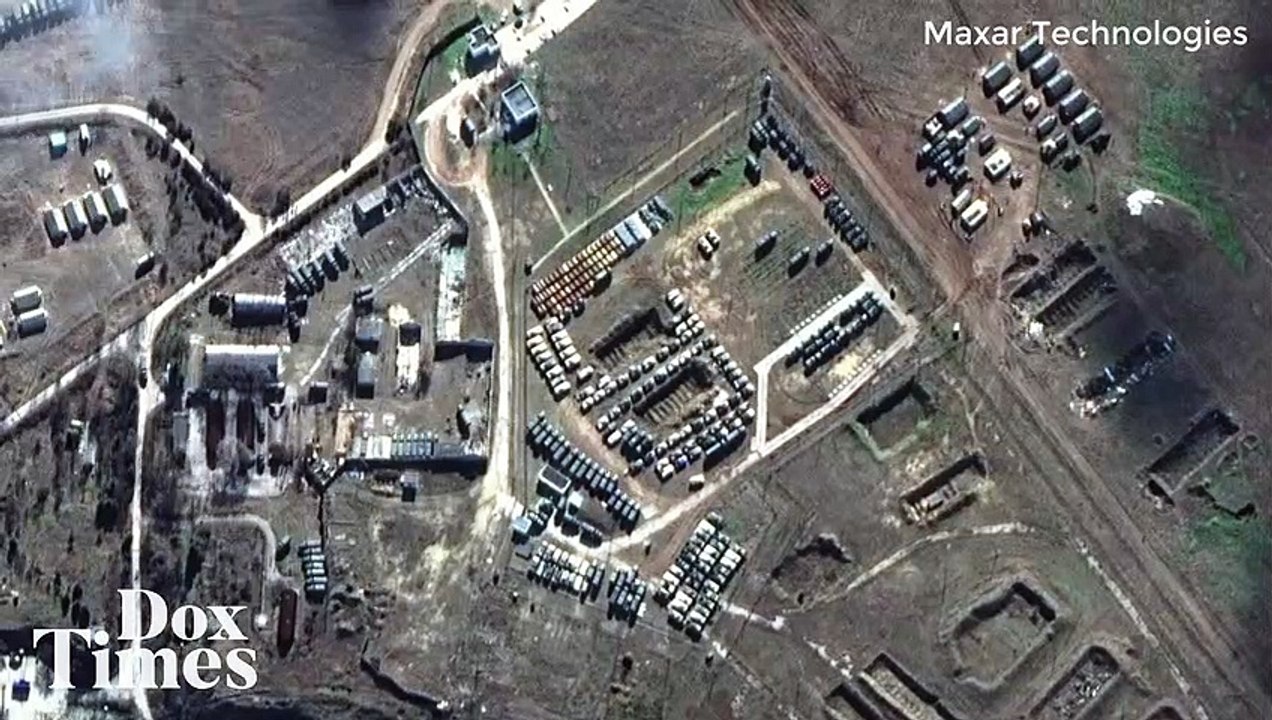 Gambar Satelit Menunjukkan Pasukan Militer Rusia di Dekat Ukraina