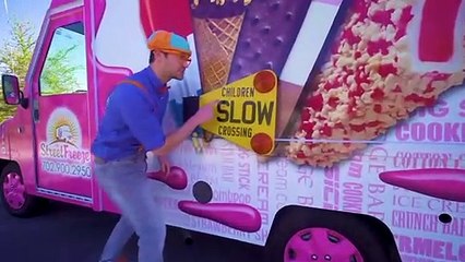 BLIPPI Explores an Ice Cream Truck _ Nursery Rhymes & Kids Songs _ Moonbug  Kids Play and Learn - video Dailymotion