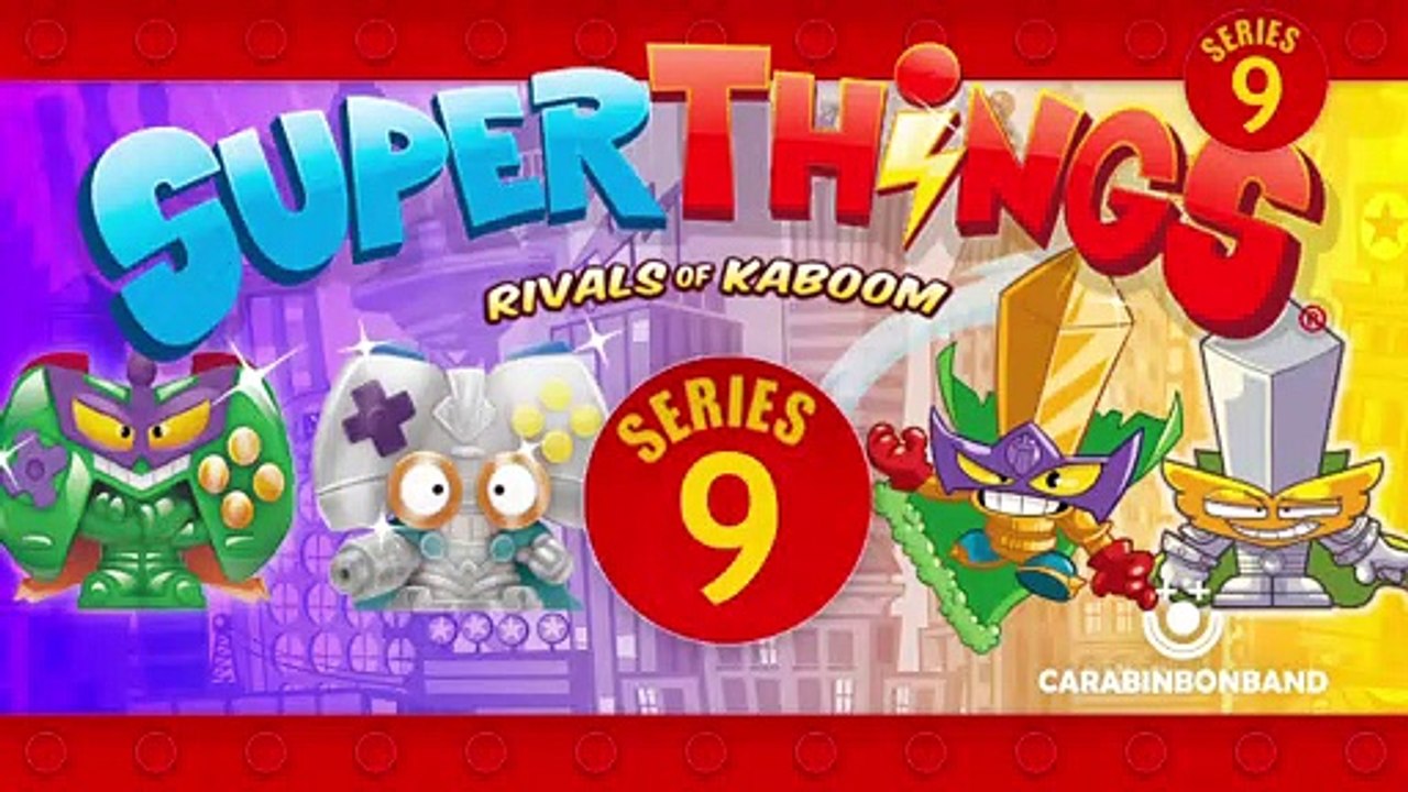 SUPERZINGS SERIE 9 - Objetos repetidos en otras temporadas - By CARA BIN BON BAND