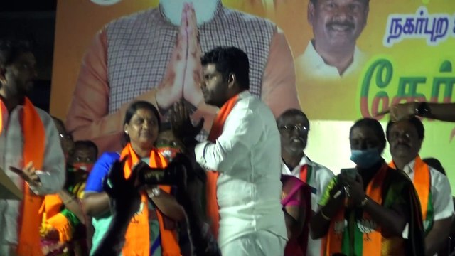 இன்னும் 4 வருஷம் ஆட்சி தொடர்வது திமுக கையில் இருக்கு.. கரூரில் பாஜக அண்ணாமலை பேச்சு