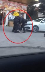 Apartmanın bahçe kapısını söküp çalarken yakalandılar