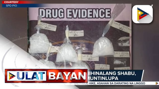 P3.4-M halaga ng hinihinalang shabu, nasabat sa Muntinlupa