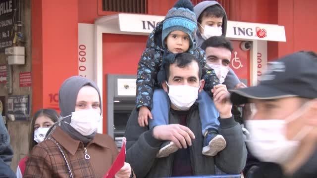 Kahramanmaraş'ta 12 Şubat Kurtuluş Bayramı düzenlenen törenlerle kutlandı