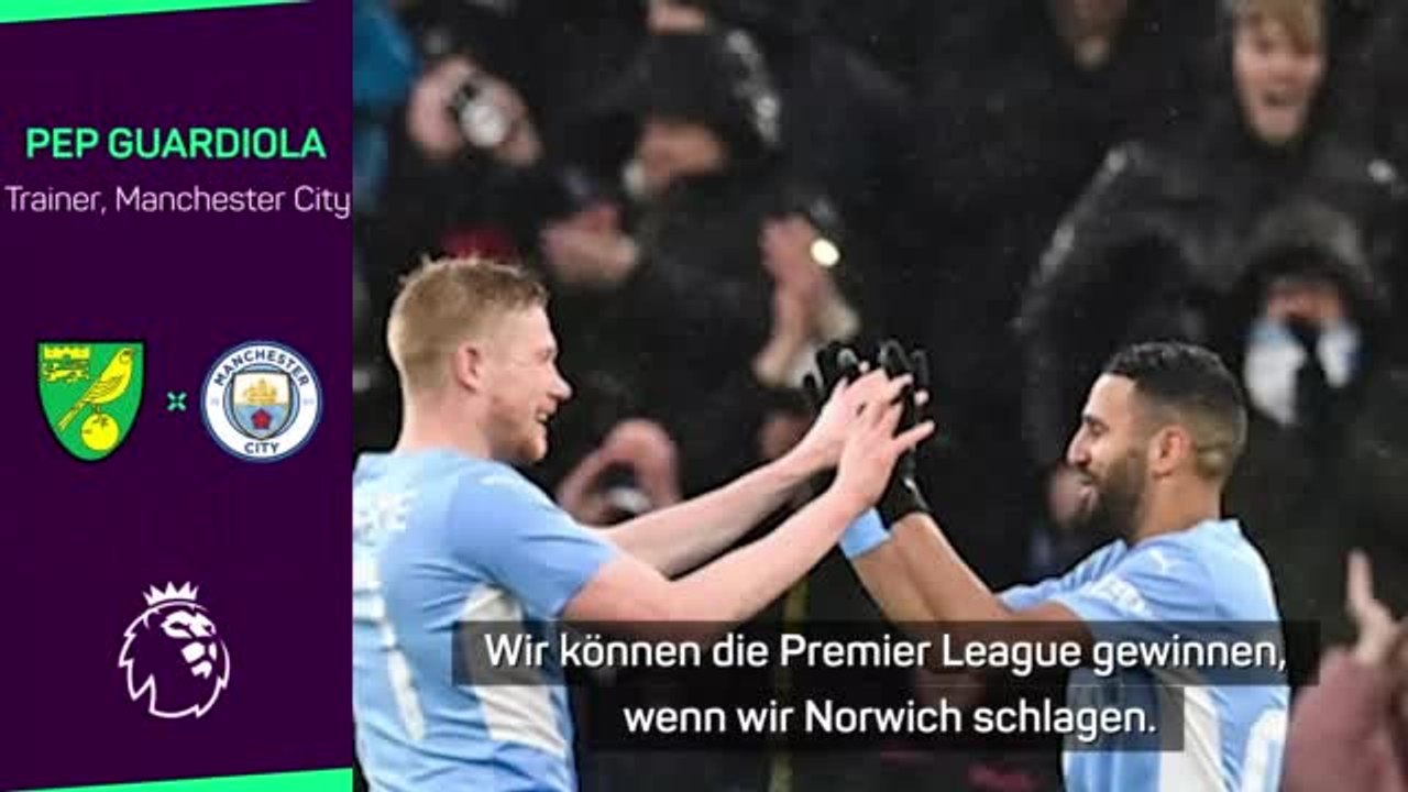 Guardiola: "Können PL-Titel verlieren"