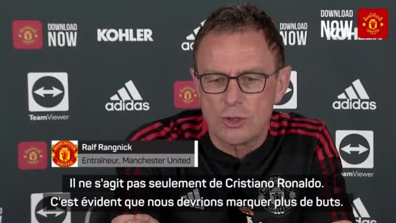 Manchester United - Rangnick : "Ronaldo n'est pas le seul responsable de notre manque d'efficacité"
