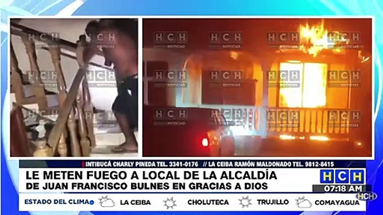 ¡Posible mano criminal! Incendio arrasa municip...