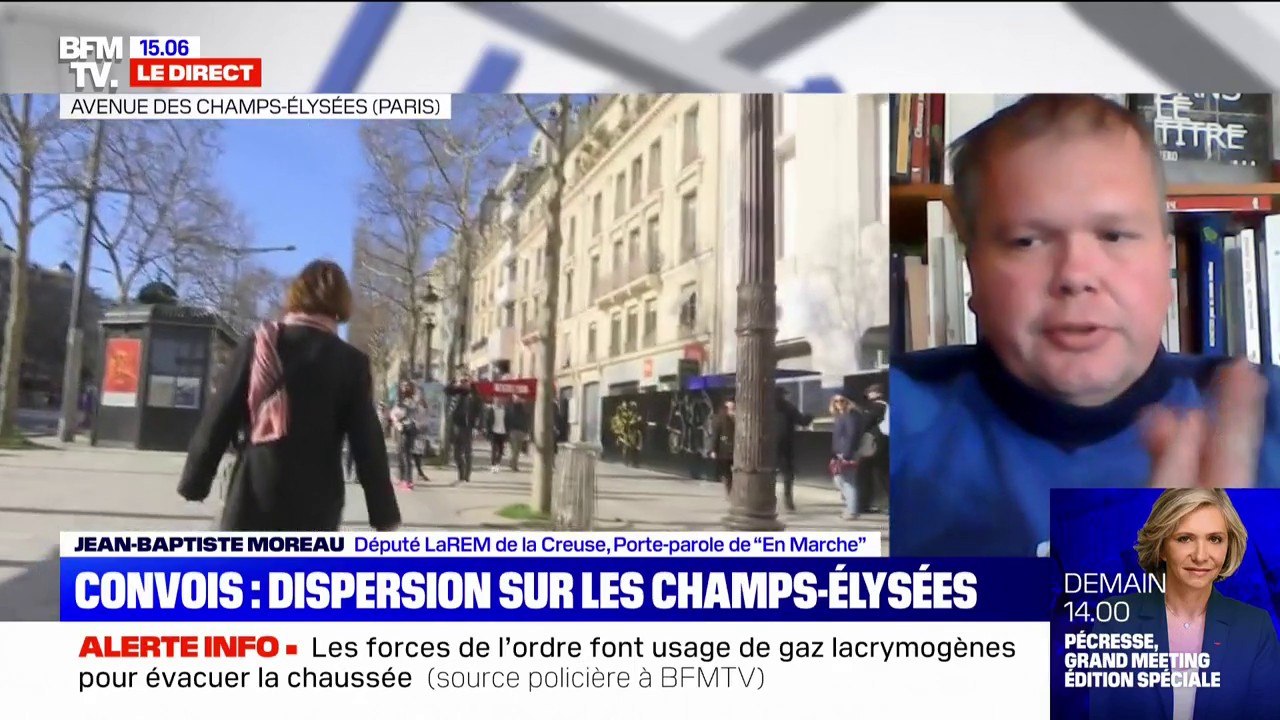 Jean-Baptiste Moreau: "Entraver à quelques milliers la liberté de millions d'autres personnes, je trouve ça étrange comme conception de la démocratie"