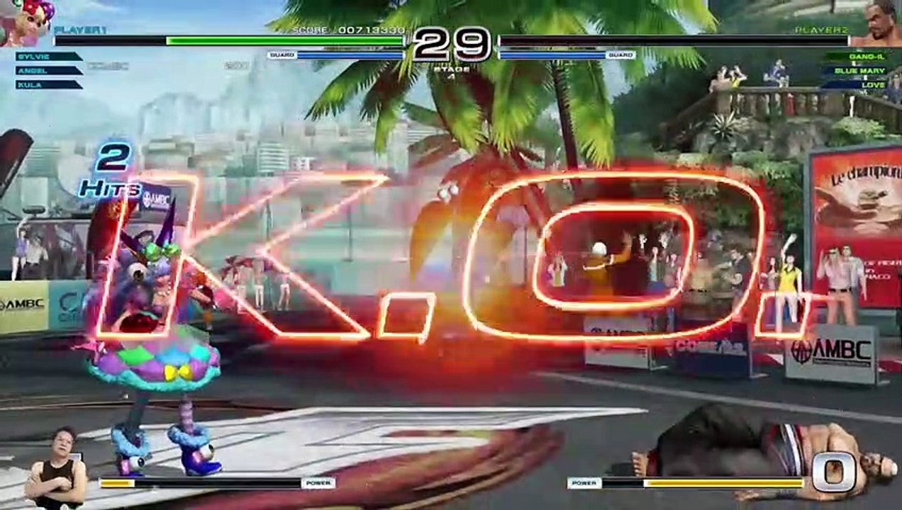 (PS4) The King of Fighters XIV - 22 - SP02 - NESTS Girls Team - Lv 4 Hard pt1