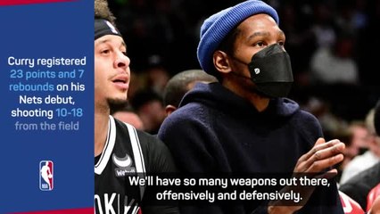 Seth Curry excited for returning Nets 'weapons' after debut