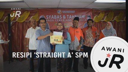#AWANIJr: Resipi 'Straight A' SPM
