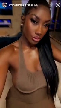 Aya Nakamura montre à ses followers Instagram comment son compagnon Vladimir et elle ont célébré la Saint-Valentin.