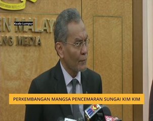 Perkembangan mangsa pencemaran Sungai Kim Kim