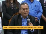 Jumlah terkini mangsa pencemaran sisa kimia