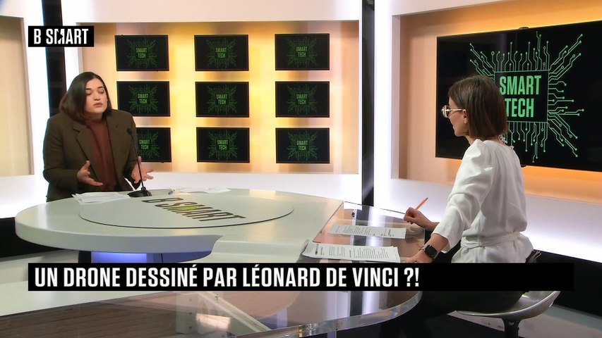 Un drone dessiné par Léonard de Vinci 