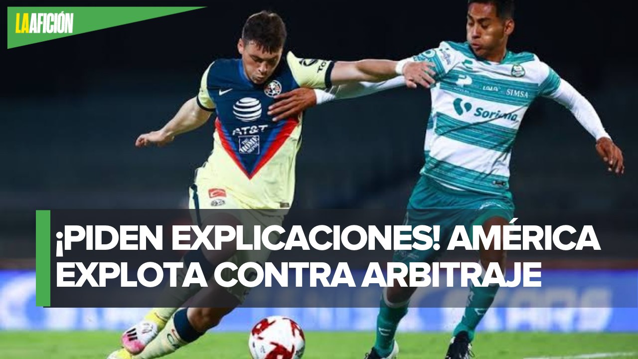 América manda fuerte carta a Arturo Brizio tras "incapacidad" de los árbitros ante Santos