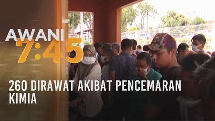 260 dirawat akibat pencemaran kimia