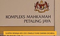 Suspek remaja kes CEO Cradle Fund dakwa dicabul