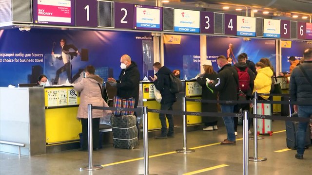 Quitter l'Ukraine ou rester ? De nombreux ressortissants étrangers font le choix de rester