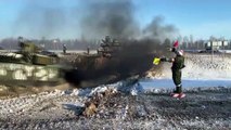 Rusia anuncia el repliegue de algunas de sus tropas en la frontera con Ucrania