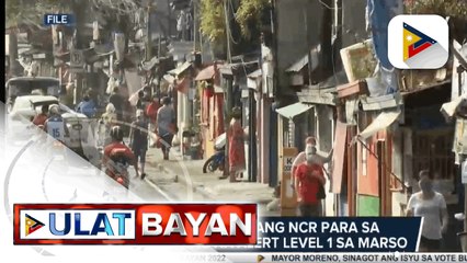 OCTA: Handa na ang NCR para sa mas maluwag na Alert Level 1 sa Marso