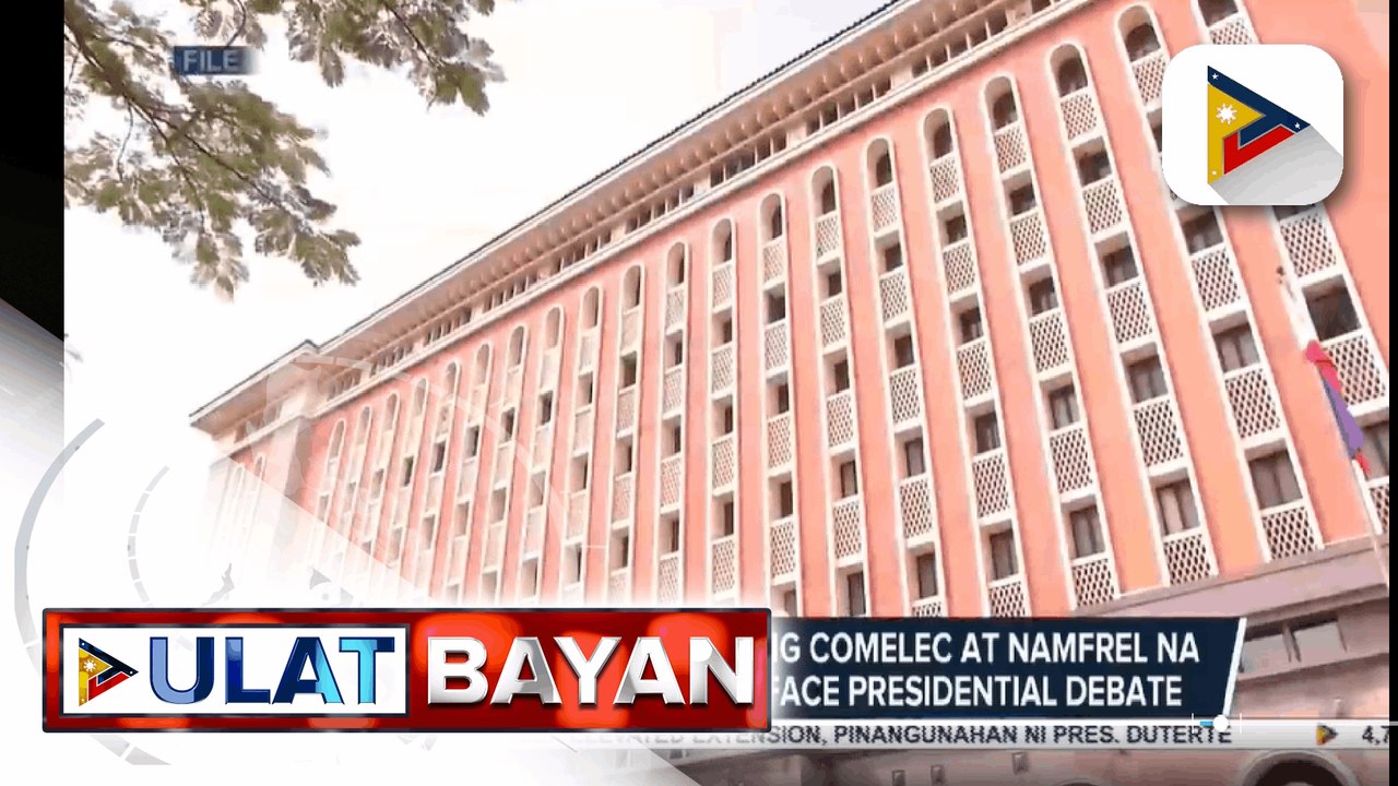 Sen. Pacquiao, hinimok ang COMELEC at NAMFREL na magsagawa ng face-to-face presidential debate