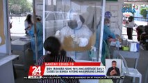 Bumaba nang 56% ang average daily cases sa bansa nitong nakaraang linggo | 24 Oras