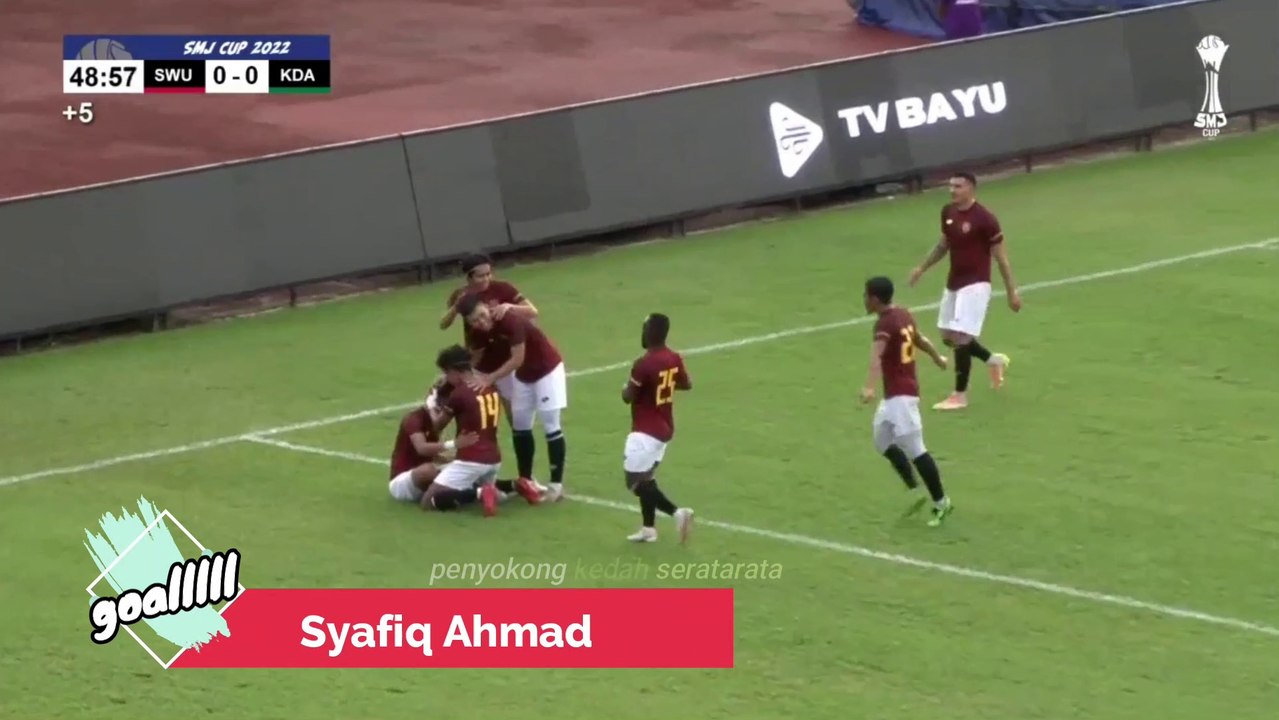 Goal Syafiq Ahmad | Sarawak United vs KDA FC | SMJ Cup 2022