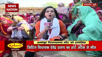 On whom are the Dalits of Kasganj expressing their trust in the UP ele