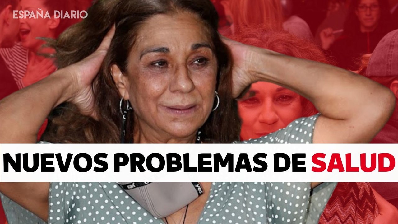 Lolita Flores confiesa nuevos problemas de salud
