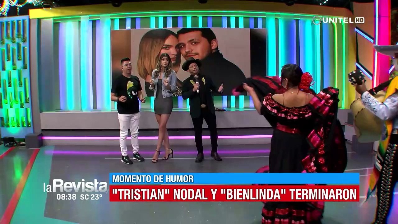 Humor: ‘Tristian Nodal’ llegó hasta La Revista para intentar reconquistar a ‘Bienlinda’