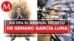 Ametralladoras, fusiles y hasta armas de época del Al Capone: el arsenal secreto de García Luna