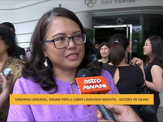 Undang-undang, dasar perlu lebih lindungi wanita -  Sisters in Islam