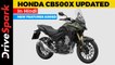 2022 Honda CB500X Revealed | Details In Hindi | Features USD Fork, Aluminium Front Wheel  & Others