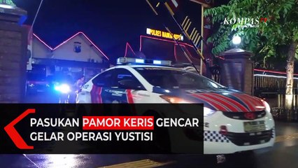 Pasukan Pamor Keris Gencar Gelar Operasi Yustisi