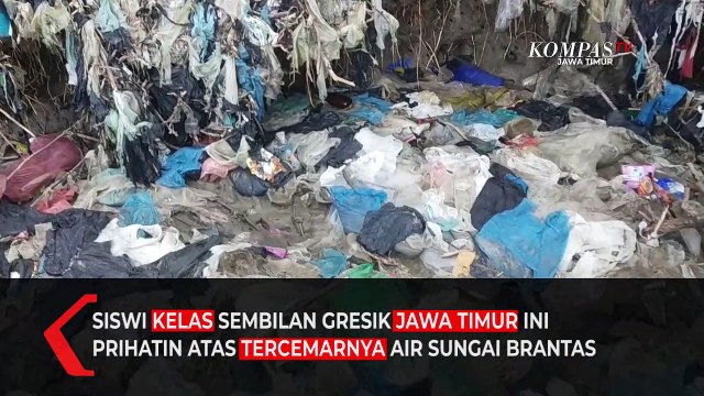Pegiat lingkungan Cilik Prihatin Sungai Brantas Tercemar