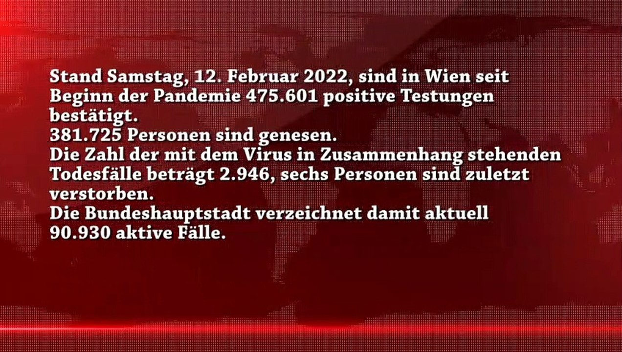 Corona News Wien Stand 12.2.2022