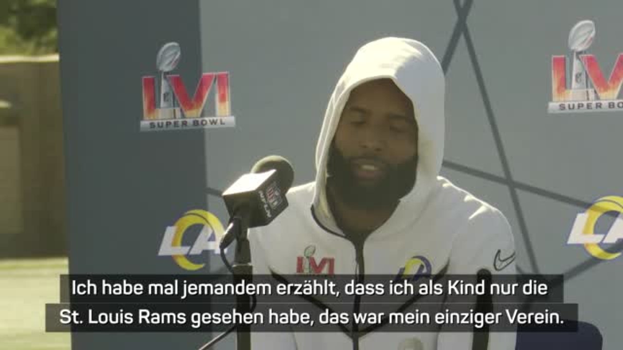 Beckham jr. vor super bowl: "es ist verrückt"