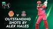 Outstanding Shots By Alex Hales | Islamabad United vs Quetta Gladiators | Match 18 | HBL PSL 7 | ML2G