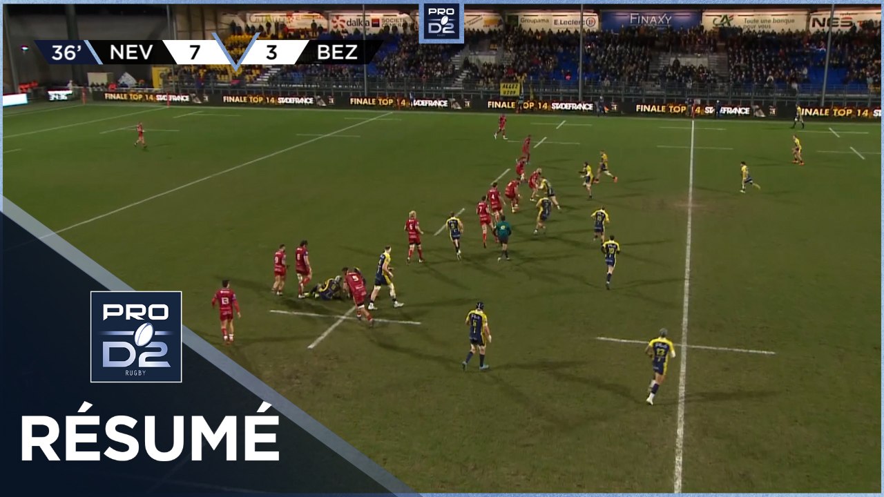PRO D2 - Résumé USON Nevers-AS Béziers Hérault: 27-6- J20 - Saison 2021/2022