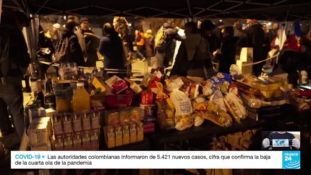 Convoy de la libertad en Francia piden reivindicaciones salariales