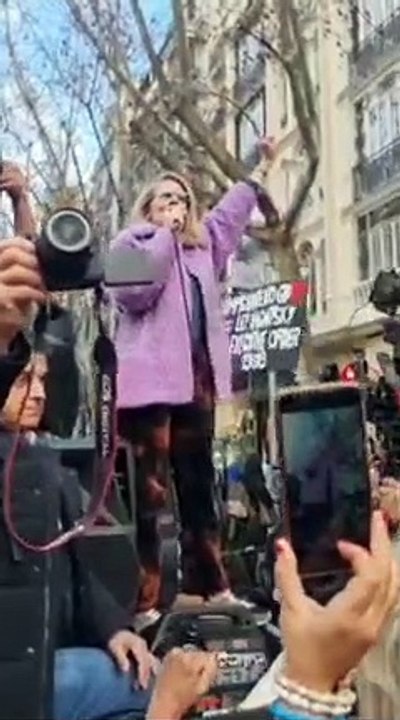Manifestación de Madrid: Cristina Martín Jiménez