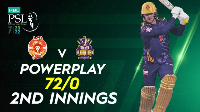 Quetta Gladiators Powerplay | Islamabad United vs Quetta Gladiators | Match 18 | HBL PSL 7 | ML2G